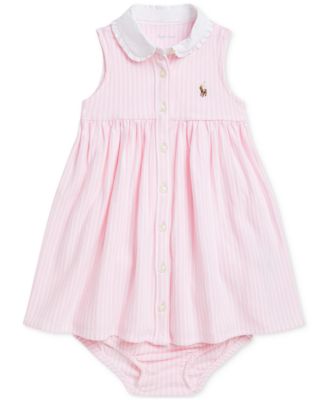 Polo Ralph Lauren - Baby Striped Mesh Shirtdress