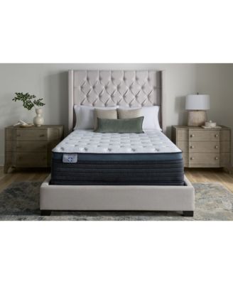 Charter Club by Sealy - 14.5" Mystic Bay Medium Euro Top Mattress Set - King