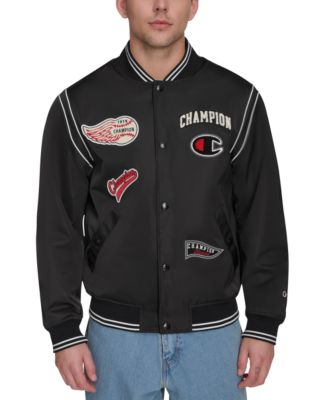 Champion - Men's Varsity Patch Bomber Jacket