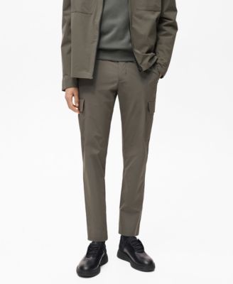 MANGO - Men's Thermoregulating Comfort Stretch Cargo Trousers