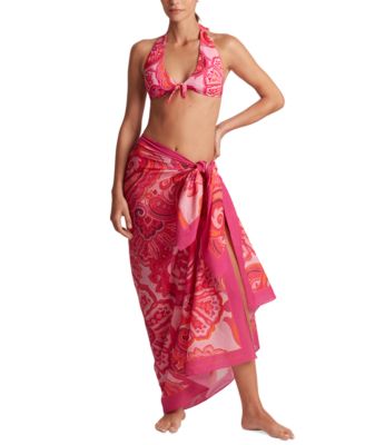 Lauren Ralph Lauren - Women's Tied Border Pareo Cover-Up
