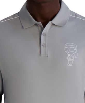 KARL LAGERFELD PARIS - Men's Karl Graphic Logo Polo Shirt