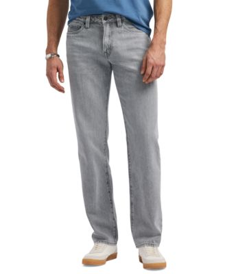 Buffalo David Bitton - Men's Straight Driven Relaxed Fit Gray Jeans