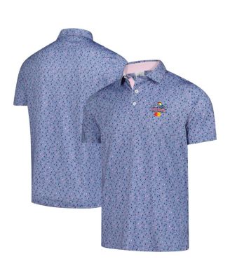 Puma - Men's Blue Arnold Palmer Invitational Tea Time MATTR Polo Shirt
