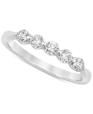 Macy's - Diamond Five Stone Band (1/2 ct. t.w.)