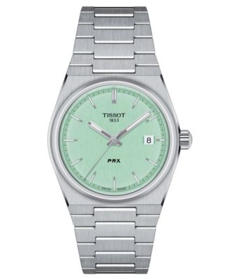 Tissot - Unisex Swiss PRX Stainless Steel Bracelet Watch 35mm