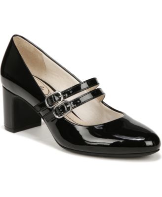 LifeStride - Women's True Almond Toe Block Heel Mary Jane Pumps