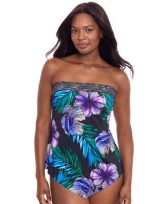 Miraclesuit - Women's Flora Aura Printed V-Shaped Tankini