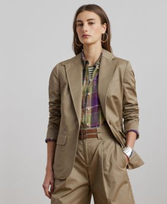 Lauren Ralph Lauren - Women's Cotton Twill Blazer