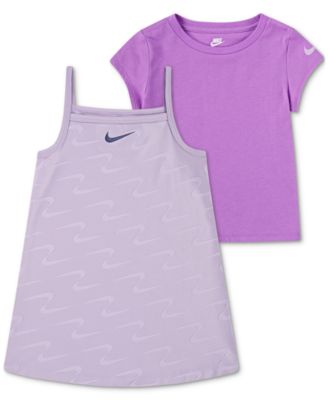 Nike - Toddler Girls 2-Pc. Swoosh Motion Dress & T-Shirt Set