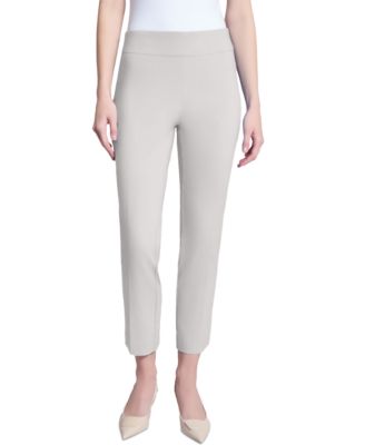 Jones New York - Women's Slim-Fit Pull-On Ankle Pants
