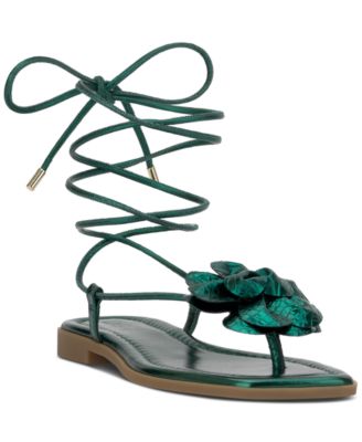 I.N.C. International Concepts - Women's Gilma Flower Flat Sandals