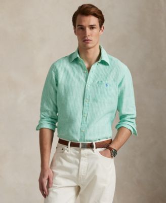 Polo Ralph Lauren - Men's Classic-Fit Striped Linen Shirt