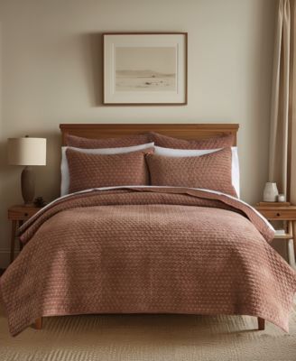 Levtex - Velvet Stitch Reversible 3-Pc. Quilt Sets
