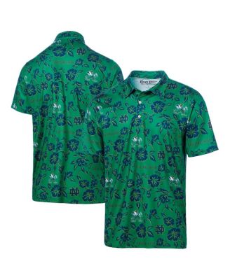 Reyn Spooner - Men's Green Notre Dame Fighting Irish Performance Polo Shirt