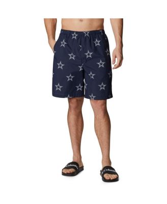 Columbia - Men's Navy Dallas Cowboys Backcast III Printed Shorts