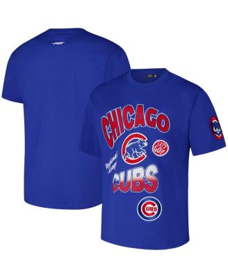 Pro Standard - Men's Royal Chicago Cubs Turn It Up Dropped Shoulder T-Shirt