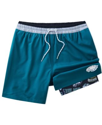Chubbies - Men's 5.5" Teal Philadelphia Eagles Lined Classic Swim Trunks