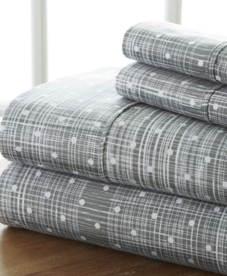 ienjoy Home - The Timeless Classics by Home Collection Premium Ultra Soft Pattern 3 Piece Bed Sheet Set - Twin