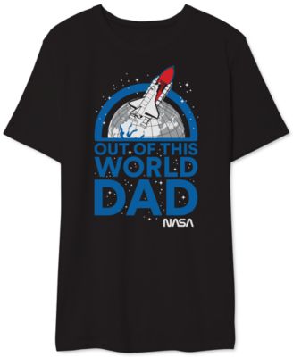 AIRWAVES - Men's Out Of This World Dad NASA Graphic T-Shirt