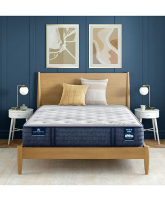 Serta - iComfortPro Chelsea 12" Latex Foam Medium Mattress Set - Twin XL