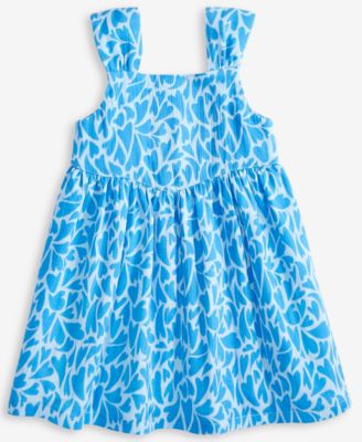Epic Threads - Toddler Girls Aquatic Hearts Cotton Dress