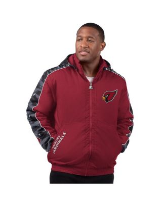 Starter - Men's Cardinal Arizona Cardinals Thursday Night Gridiron Full-Zip Jacket