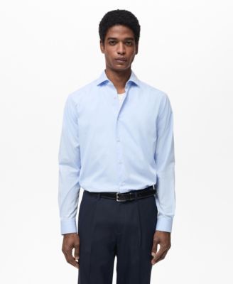 MANGO - Men's EU Regular-Fit Cotton Shirt