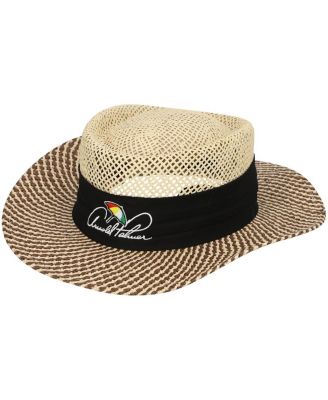 Ahead - Men's Natural Arnold Palmer Invitational Straw Signature Gambler Hat
