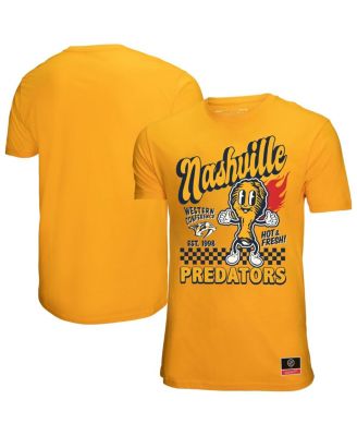 Mitchell & Ness - Men's Gold Nashville Predators Local Food T-Shirt