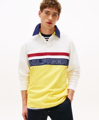 Tommy Hilfiger - Men's Long Sleeve Sailing Rugby Shirt