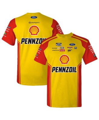 Team Penske - Men's Yellow Joey Logano Shell/Pennzoil Uniform T-Shirt