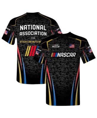 Checkered Flag Sports - Men's Black NASCAR Uniform T-Shirt