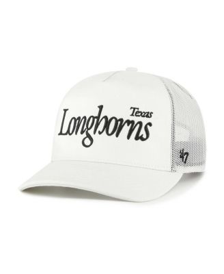 '47 Brand - Men's and Women's Cream Texas Longhorns Foundation Script Adjustable Trucker Hat