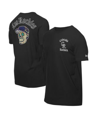 New Era - Men's Black Colorado Rockies Sugar Skulls T-Shirt