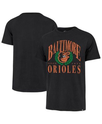 '47 Brand - Men's Black Baltimore Orioles Pitchout Franklin T-Shirt